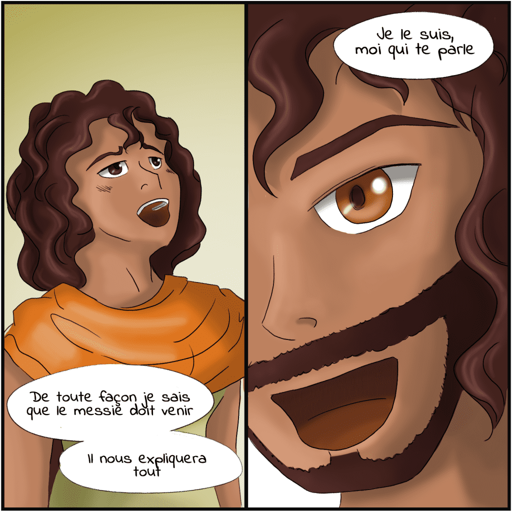 Jésus et la femme samaritaine - Bande dessinée
