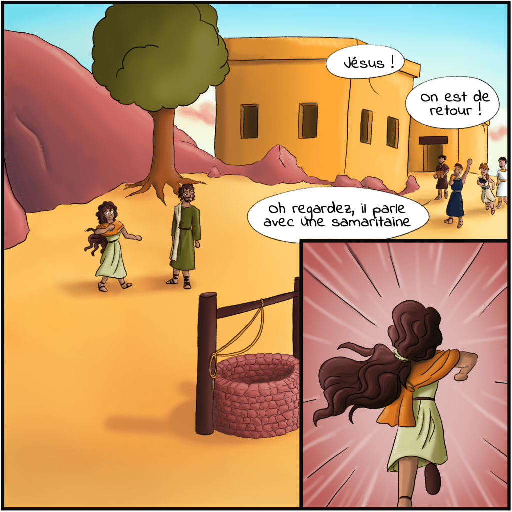 Jésus et la femme samaritaine – 11 Jésus et la femme samaritaine - Bande dessinée