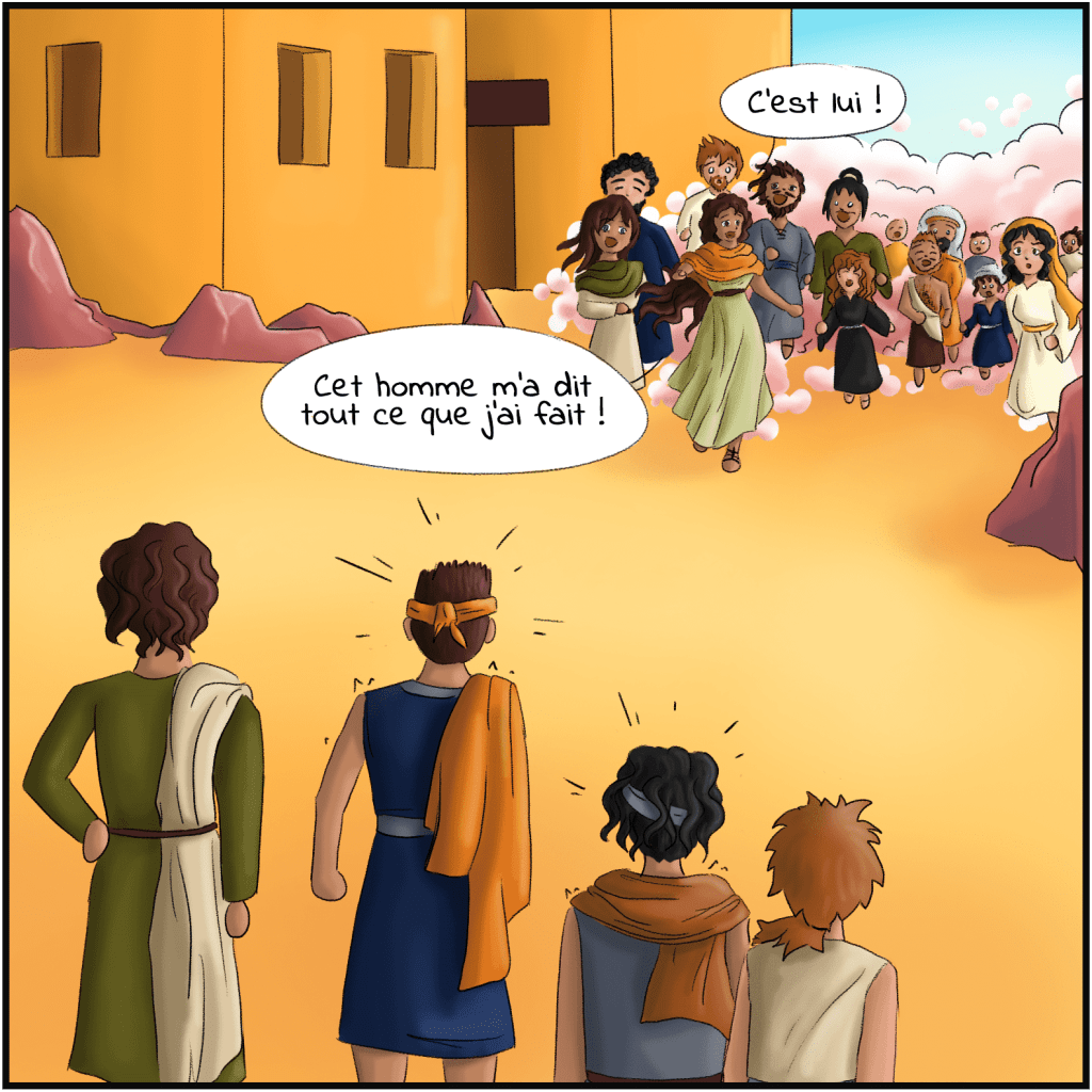 Jésus et la femme samaritaine – 12 Jésus et la femme samaritaine - Bande dessinée