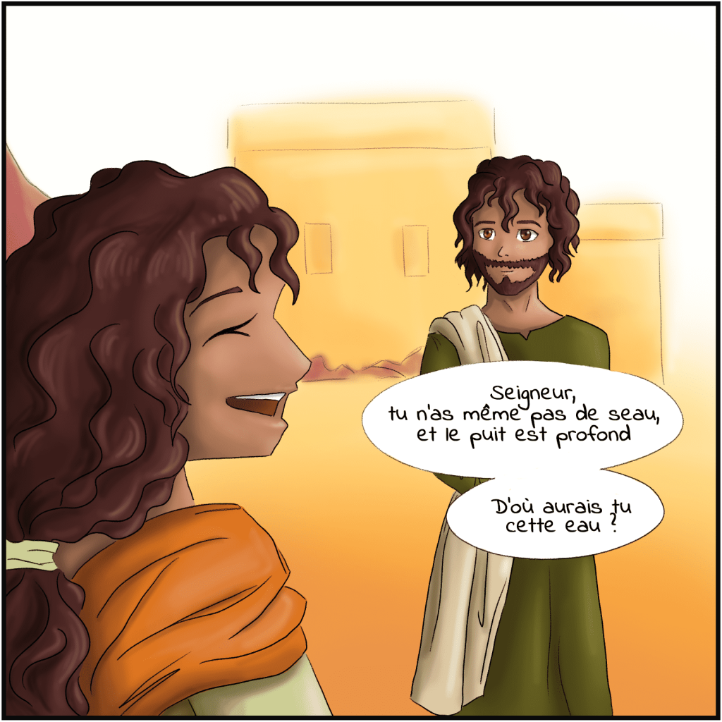 Jésus et la femme samaritaine – 4 Jésus et la femme samaritaine - Bande dessinée