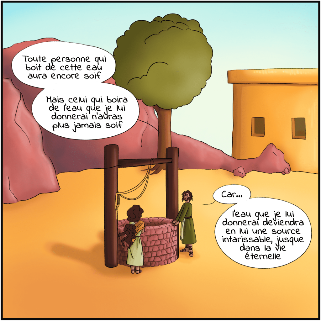 Jésus et la femme samaritaine – 5 Jésus et la femme samaritaine - Bande dessinée