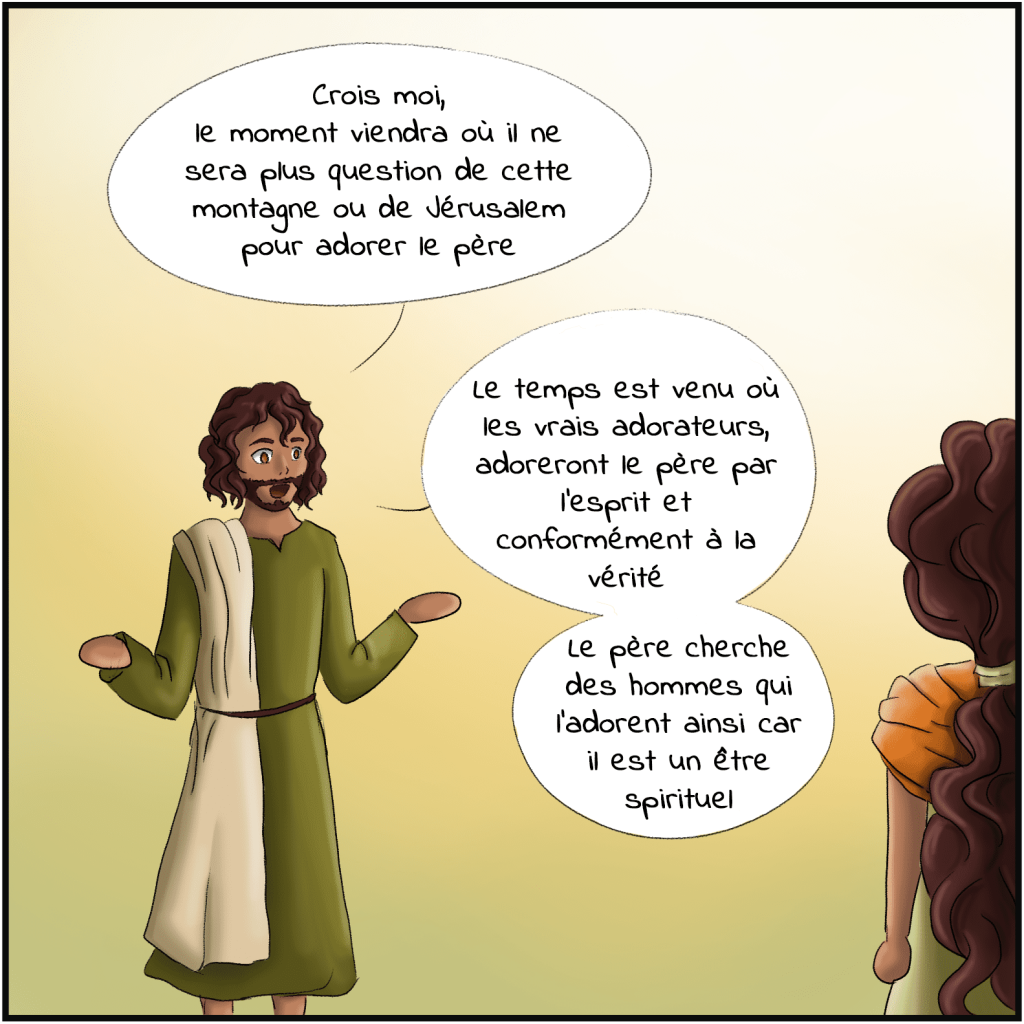 Jésus et la femme samaritaine – 9 Jésus et la femme samaritaine - Bande dessinée