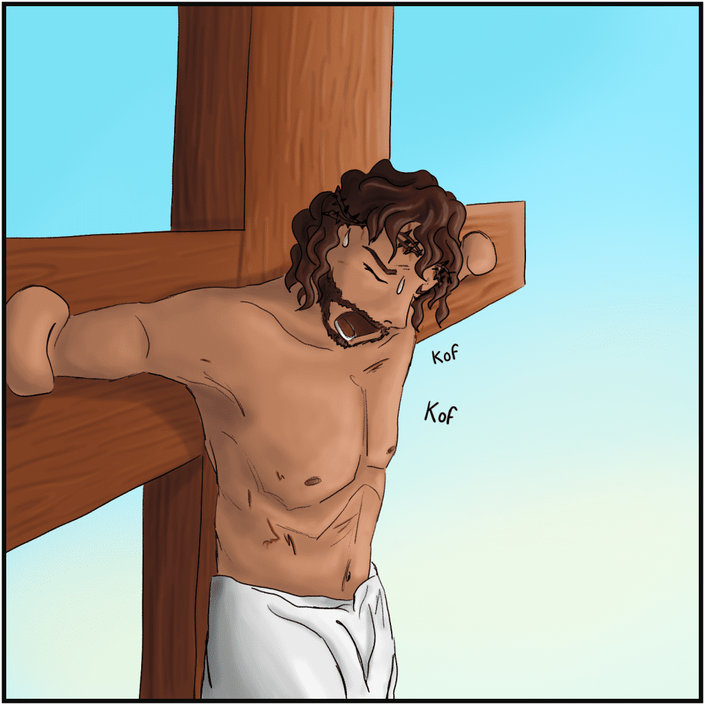 Jésus et les deux malfaiteurs crucifiés - 1