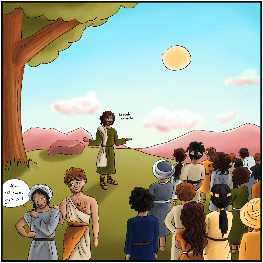 Jésus multiplie les pains et les poissons – 3 Jésus multiplie les pains et les poissons - Bande dessinée