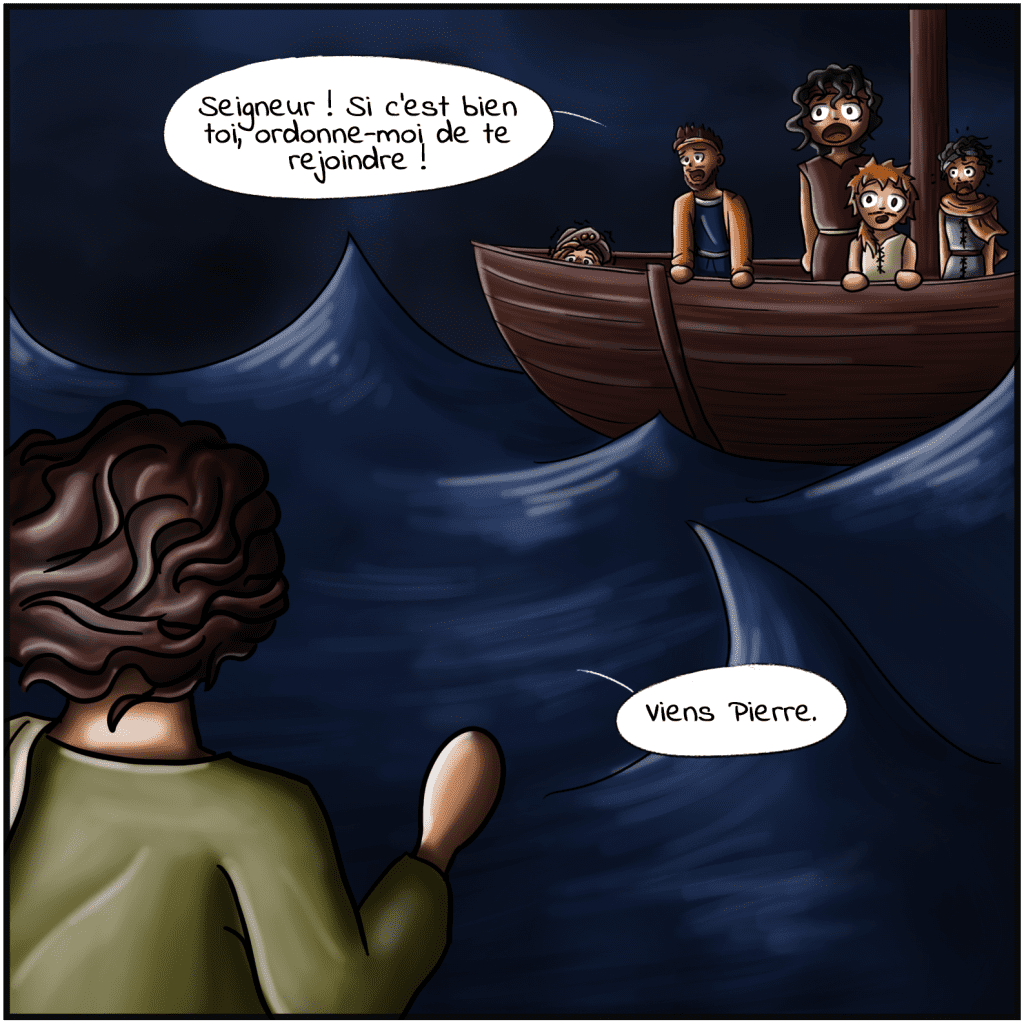Jésus marche sur l'eau - 5