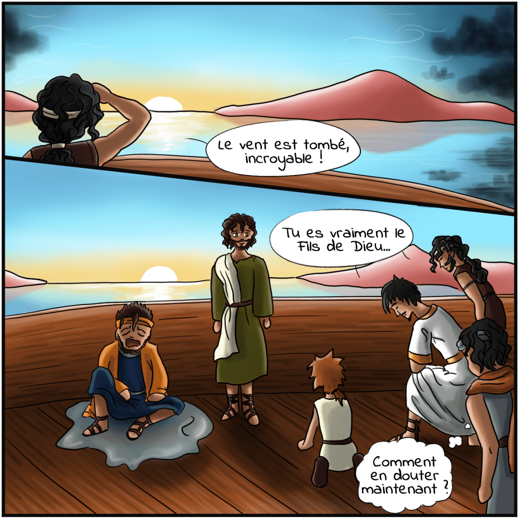 Jésus marche sur l'eau - 8